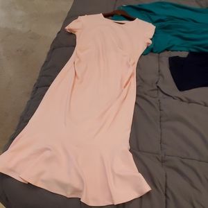 Pink Maternity Baby Shower Dress